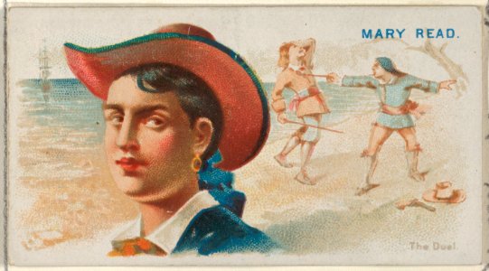 Allen & Ginter, Alexander Bras-de-Fer, In Ambush, from the Pirates of the  Spanish Main series (N19) for Allen & Ginter Cigarettes