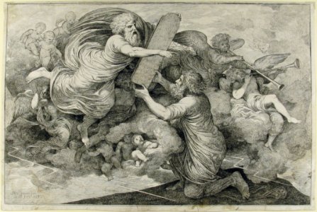 Moses on Sinai (Le tables de Loi judaique) MET 67.798.5