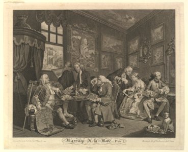 Marriage A-la-Mode, Plate I MET DP827173