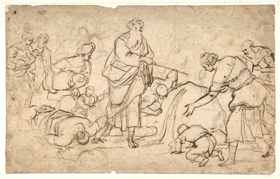 Moses Striking the Rock MET DP810052
