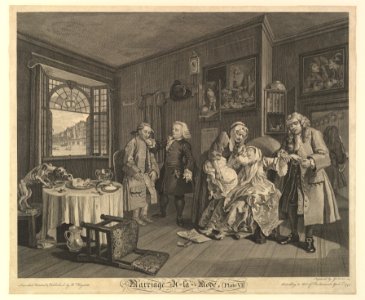 Marriage A-la-Mode, Plate VI MET DP827175