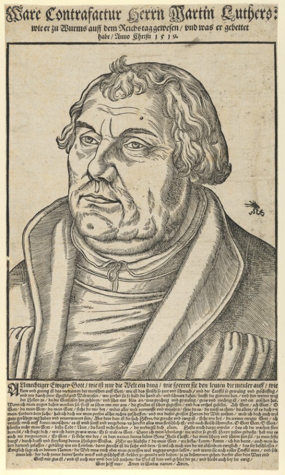 Martin Luther, Bust to the Left MET DP842187