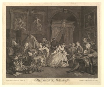 Marriage A-la-Mode, Plate IV MET DP827176