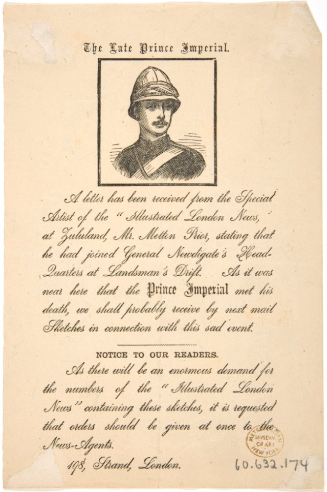 Measured Drawing of Cornice MET DP806470