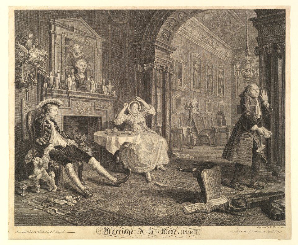 Marriage A-la-Mode, Plate II MET DP827169