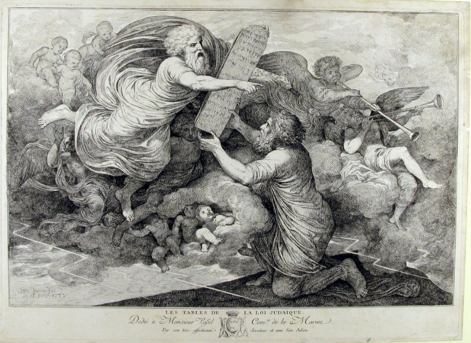 Moses on Sinai (Le tables de Loi judaique) MET 66.559.86