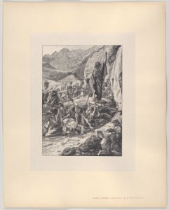 Moses Strikes the Rock (Dalziels' Bible Gallery) MET DP835882