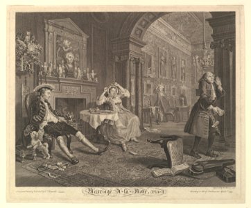 Marriage A-la-Mode, Plate II MET DP827179