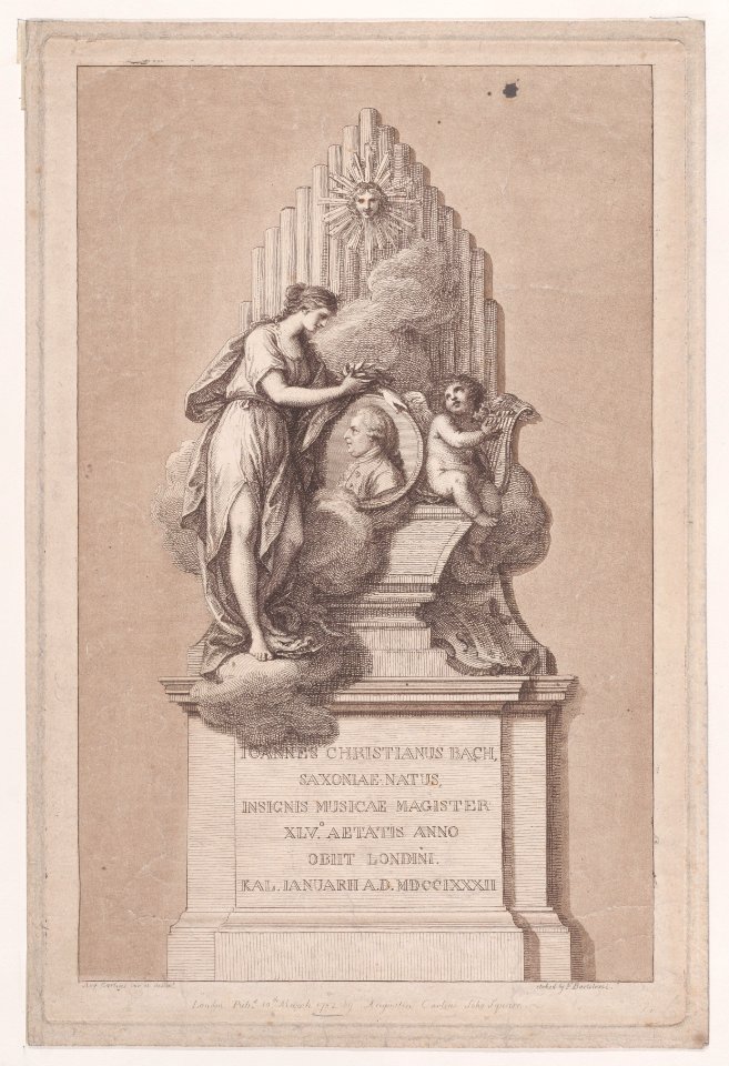 Monument to Johann Christian Bach Met DP891499