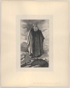 Moses Views the Promised Land (Dalziels' Bible Gallery) MET DP835886