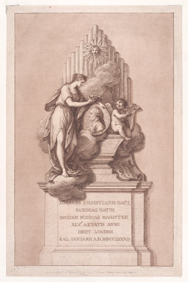 Monument to Johann Christian Bach Met DP891498