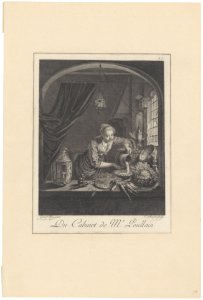 Milkmaid after the painting of G.Dou in the Cabinet of Mr. Poullain MET DP214886