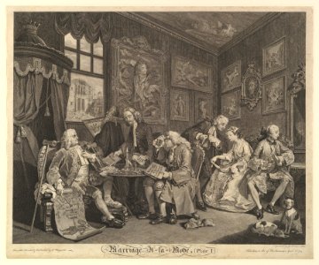 Marriage A-la-Mode, Plate I MET DP827171