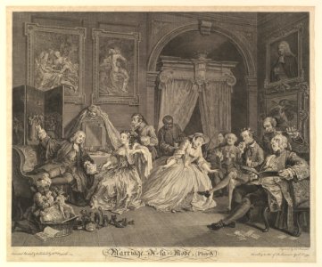 Marriage A-la-Mode, Plate IV MET DP827170