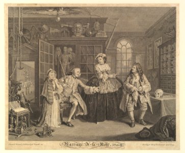 Marriage A-la-Mode, Plate III MET DP827168