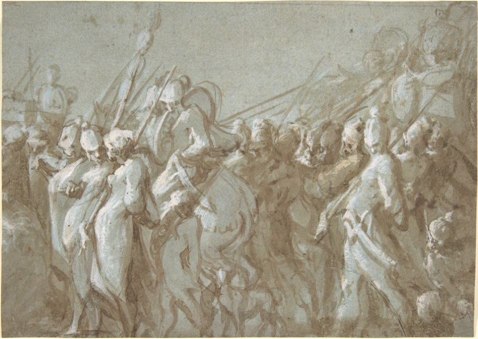 Military Procession MET DP801453