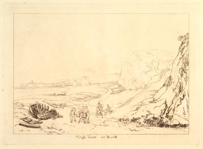 Martello Towers near Bexhill, Sussex (Liber Studiorum, part VII, plate 34) MET DP821405