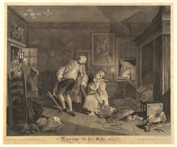 Marriage A-la-Mode, Plate V MET DP827172