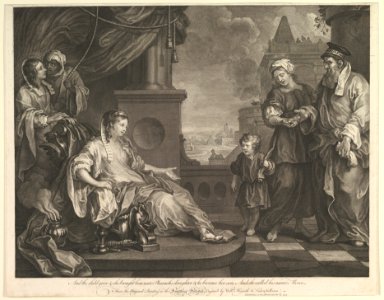 Moses Brought to Pharaoh's Daughter MET DP827049