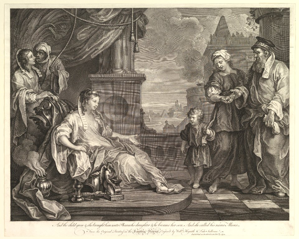 Moses Brought to Pharaoh's Daughter (Exodus 2-10) MET DP827046