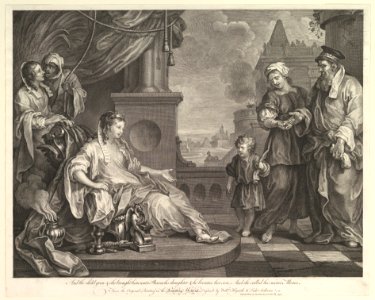 Moses Brought to Pharaoh's Daughter (Exodus 2-10) MET DP827046