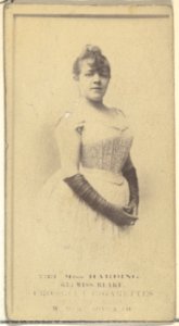 Miss Harding, from the Actors and Actresses series (N145-3) issued by Duke Sons & Co. to promote Cross Cut Cigarettes MET DP839768