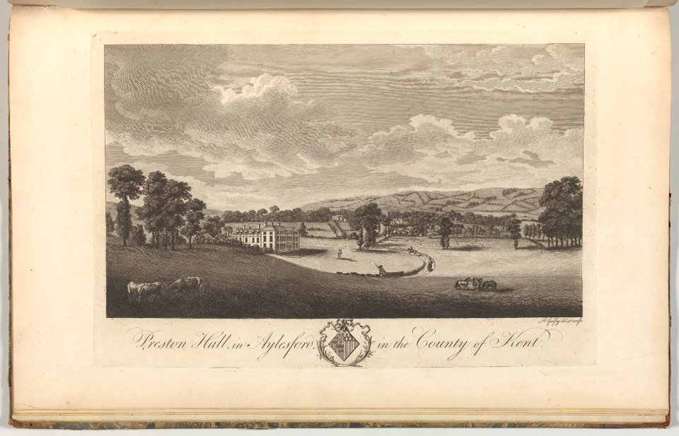 Merenorth House, in the County of Kent, from Edward Hasted's, The History and Topographical Survey of the County of Kent, vols. 1-3 MET DP-12696-059