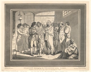 Melopoyn haranguing the Prisoners in the Fleet Met DP887842