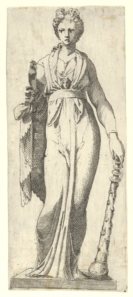 Melpomene, from the Mattei sarcophagus, Rome MET DP855088