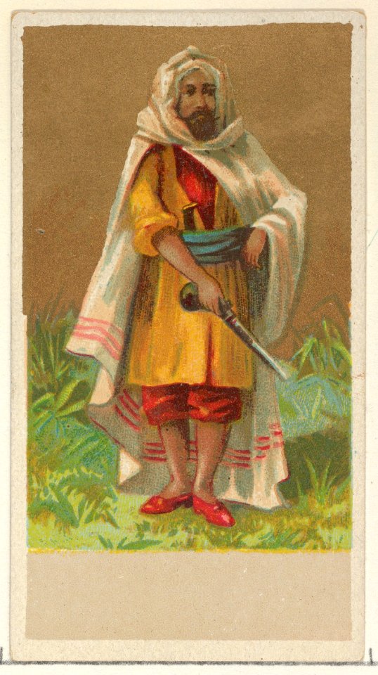 Morocco, from the Natives in Costume series (N16), Teofani Issue, for Allen & Ginter Cigarettes Brands MET DP834885