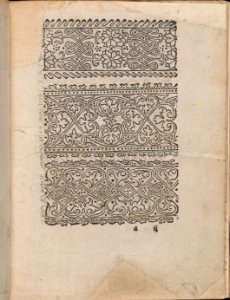 Modelbuch aller Art Nehens vn Stickens (Page 2r) MET DP369107