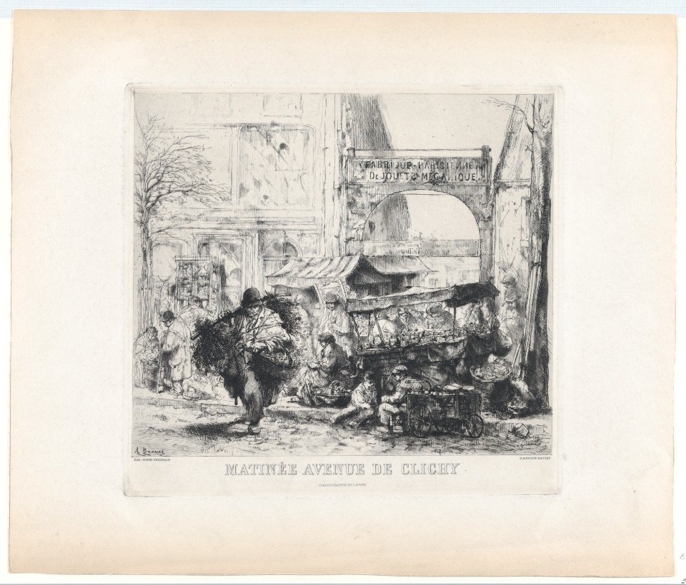 Morning Scene, Avenue de Clichy MET DP877072