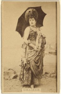 Miss Grainer, from the Actors and Actresses series (N145-7) issued by Duke Sons & Co. to promote Duke Cigarettes MET DP840580
