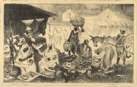 Market in Hayti MET DP853540