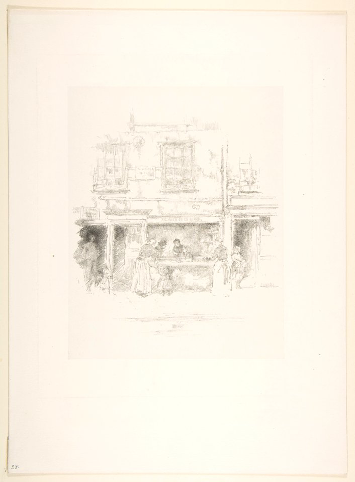 Maunder's Fish Shop, Chelsea MET DP813822