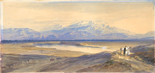 Mount Olympus from Larissa, Thessaly, Greece MET DP805929