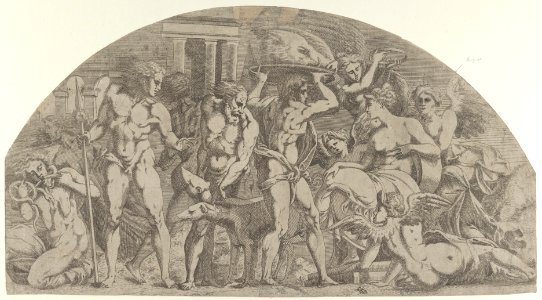 Meleager Bringing the Boar's Head to Atalanta MET DP855390