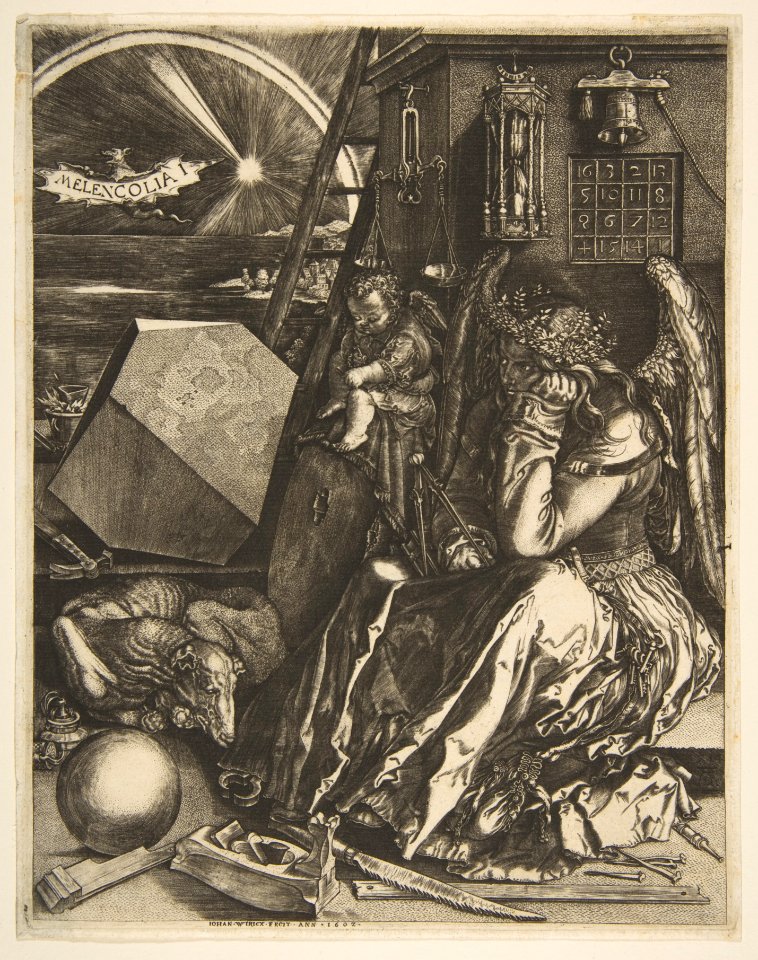Melencolia I (copy) MET DP815745