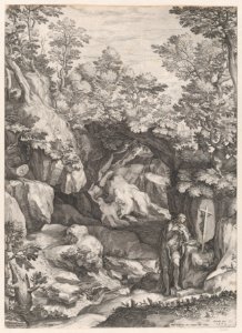 Mary Magdalen Repentant in the Wilderness MET DP874340