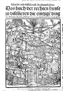 Medicinarius. Das buch der Gesundheit. Liber de arte distillandi Simplicia et Composita MET MM12058