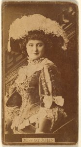 Miss St. John, from the Actresses series (N668) MET DPB869967
