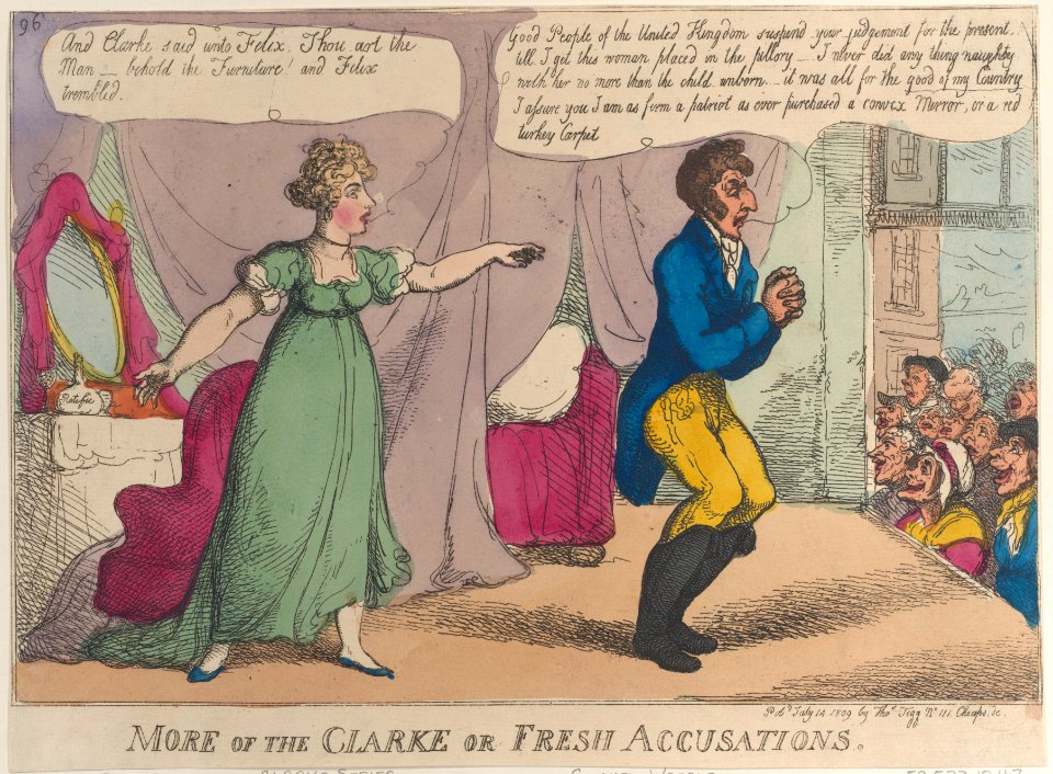 More of the Clarke or Fresh Accusations MET DP883664