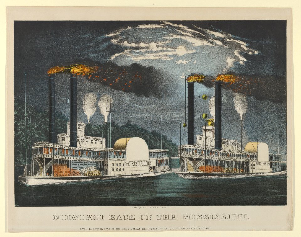 Midnight Race on the Mississippi MET DP853633