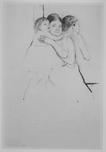 Mother Berthe Holding Her Child MET MM88256