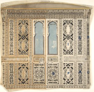 Moorish Wall Elevation MET DP806258