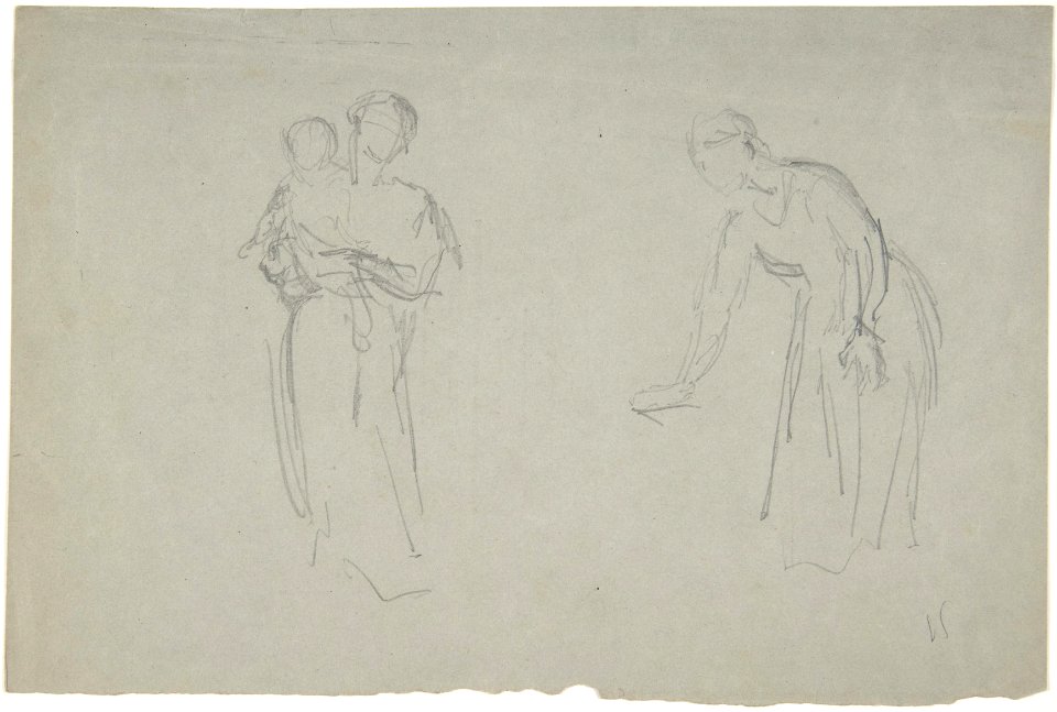 Mother and Child and a Female Figure MET DP805954