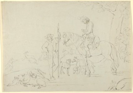 Medieval Hunting Scene MET DP843915