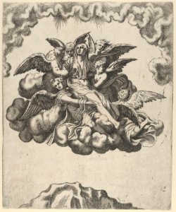 Mary Magdalene Carried to Heaven MET DP855020