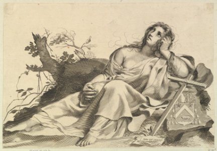 Mary Magdalen Meditating MET DP822281