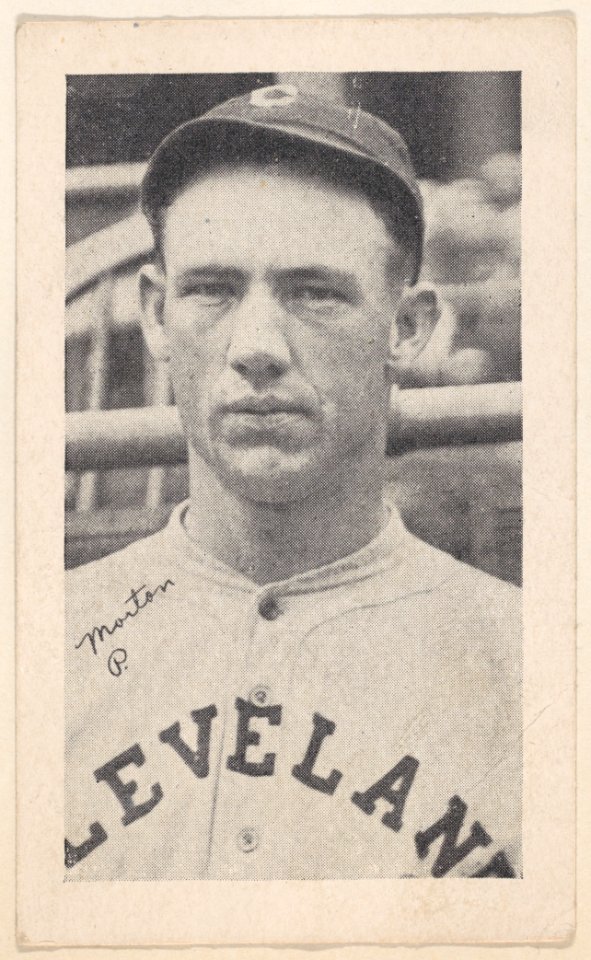Morton, P., from Baseball strip cards (W575-2) MET DPB881964